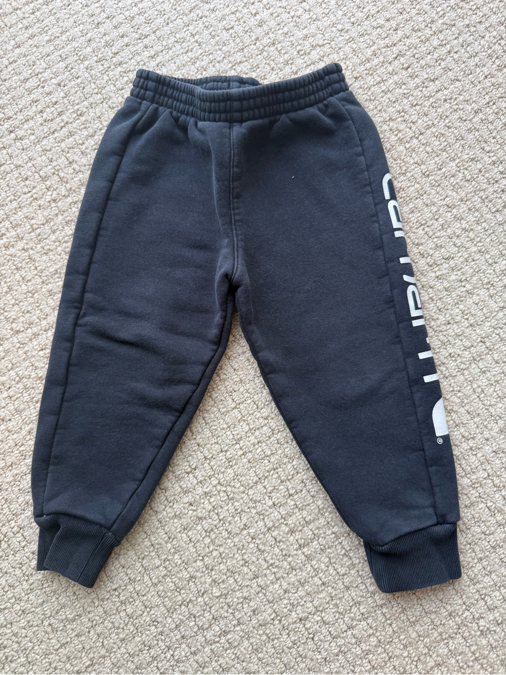 Carhartt Kids Black Fleece Jogger Pants